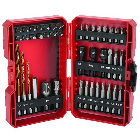 Ironton Impact Duty Drill And Drive Set 40 Pc Set SAE Amazon