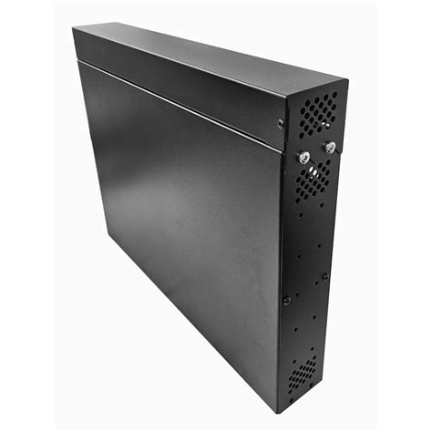 Ad Tek Products Network Cabs 1u Desktop Wall Mount Front Top Cover