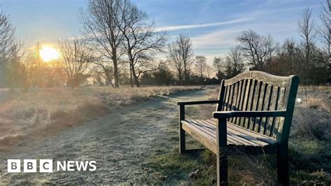 Yellow Weather Warning Issued For Ice In East Of England Bbc News