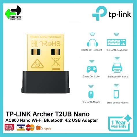 Tp Link Archer T Ub Nano Ac Nano Wi Fi Bluetooth Usb Adapter