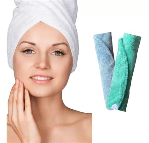 Toallas De Microfibra Para Cabello Turbante Piezas Meses Sin