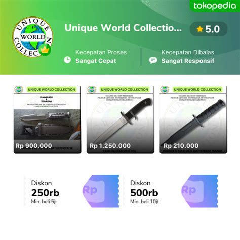 Toko Unique World Collection Online Produk Lengkap Harga Terbaik