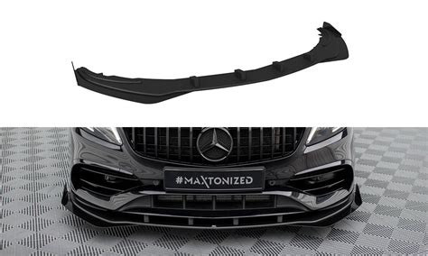 Street Pro Front Splitter Klaffar Mercedes Benz A Amg Line W