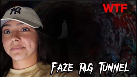 Going To Faze Rugs Haunted Tunnel Crazy Experience Youtube