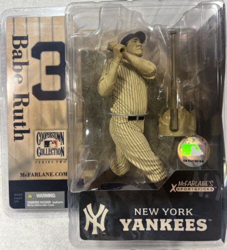 BABE RUTH NEW YORK YANKEES SEPIA VARIANT MCFARLANE MLB COOPERSTOWN