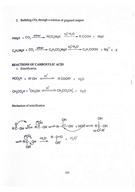 Solution Exams Guide On Carboxylic Acids Acid Halides And Anhydrides Reaction Of Esters With