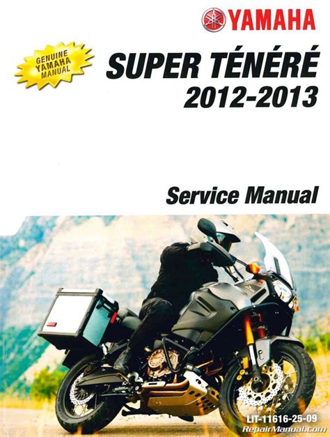 2012 2013 Yamaha XTZ12B Super Tenere Motorcycle Repair Service Manual