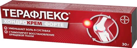 Терафлекс Хондрокрем Форте: инструкция по применению, классификация ...