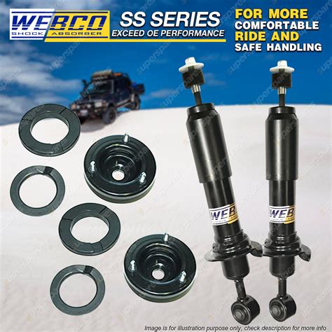 Front Shock Absorbers And Strut Mounts For Mitsubishi Pajero Sport 15 On