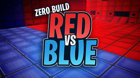 Ultimate 🔴 Red Vs Blue 🔵 Zero Build 2888 4775 5658 من ابتكار Camrin Fortnite