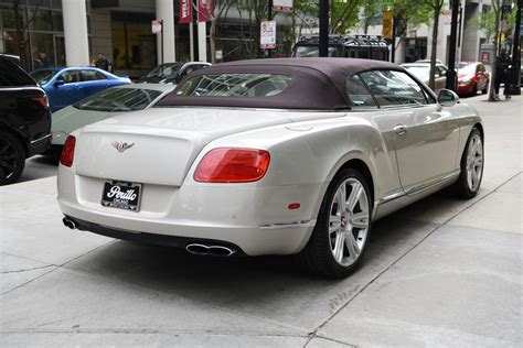 BENTLEY CONTINENTAL GTC V8 CONVERTIBLE - Chicago Exotic Car Dealer ...