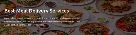 Food Services Delivered To Your Door 🍴 Jan 2025