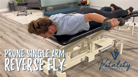 Prone Single Arm Reverse Fly YouTube