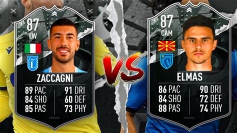 87 ELMAS VS ZACCAGNI SHOWDOWN PLAYER REVIEW FIFA 23 YouTube