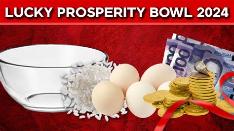 Prosperity Bowl Pampaswerte Sa Bagong Taon Year Of The Dragon