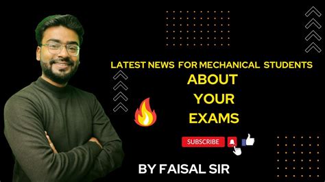 Latest Update About Your Exams Mechanical Engg Diploma Polytech