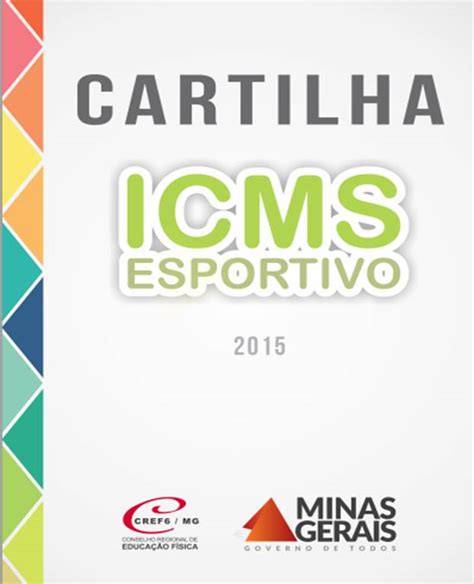 Cartilha Do ICMS Esportivo O Novo Material De Consulta Para Os