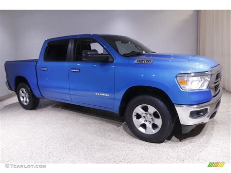 2020 Hydro Blue Pearl Ram 1500 Big Horn Crew Cab 4x4 143680497