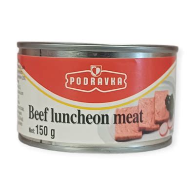 PODRAVKA BEEF LUNCHEON MEAT 150G Russkis Deli