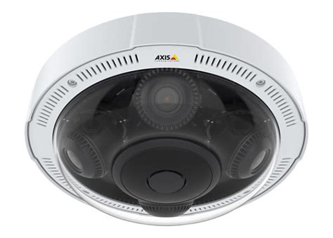 Axis P3717 Ple 8mp 4k Ir Multi Sensor Dome Ip Security Camera White