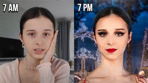 Ballerina Makeup Transformation. My Lifehacks - YouTube