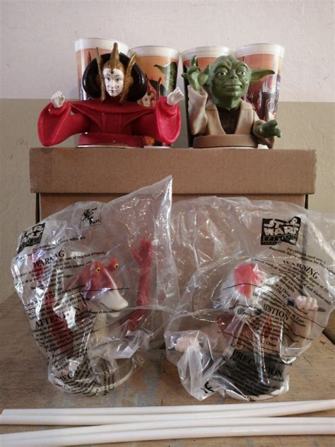 KFC Star Wars Episode One The Phantom Menace Soft Drink Toppers