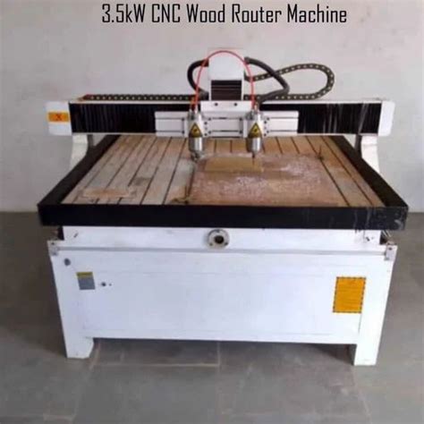 Cnc Router Wood Carving Machine 3 5 KW At Best Price In Ahmedabad ID