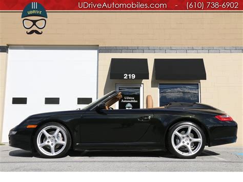 2006 Porsche 911 Rare Dark Olive Carrera Cabriolet 6 Speed Nav 19s