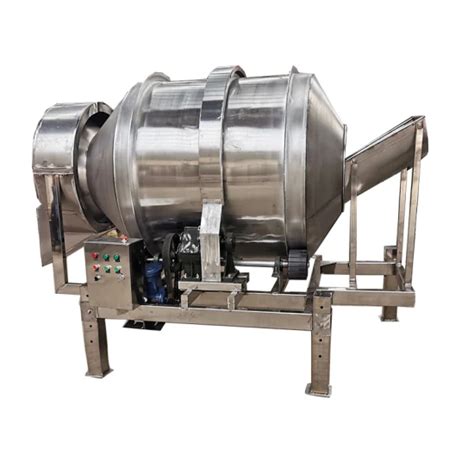 rotary drum mixer machine stainless steel food concrete electric