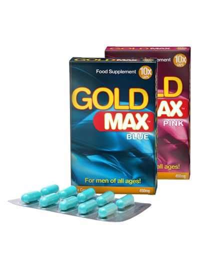 Gold Max Blue Capsules Gold Max Pills For Men Love2night