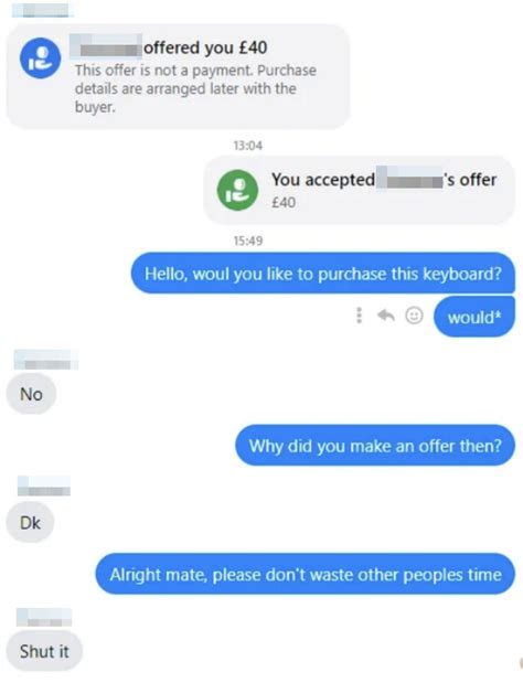34 Unhinged, Entitled People From Facebook Marketplace
