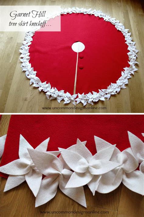 35 DIY Christmas Tree Skirt Ideas - Hative