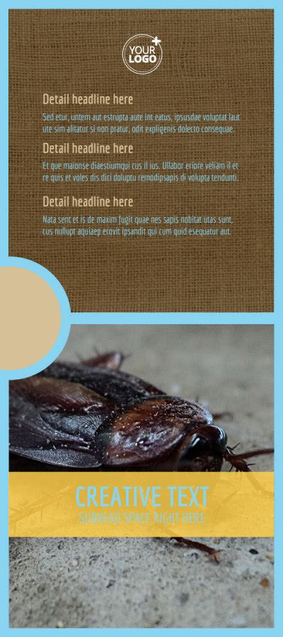 Pest Control Flyer Templates Mycreativeshop