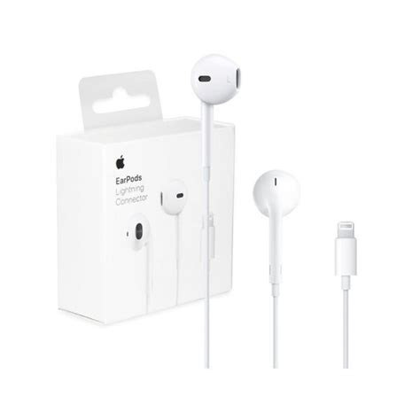 Bliszteres Apple Earpods Iphone Gyári Sztereo Headset Lightning Csatlakozóval Mmtn2am A Emag Hu