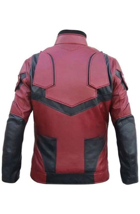 Daredevil Charlie Cox Matt Murdock Red Cosplay Leather Jacket