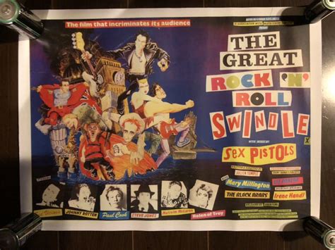 Yahoo オークション SEX PISTOLS GREAT ROCKNROLL SWINDLE ポスター