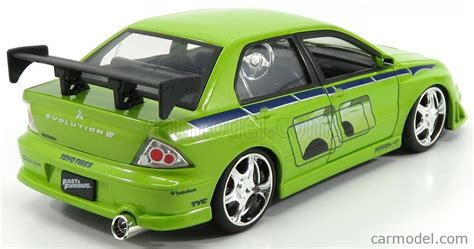 Jada 253203052 Scale 124 Mitsubishi Brians Lancer Evolution Vii 2002 Brian Oconner Fast