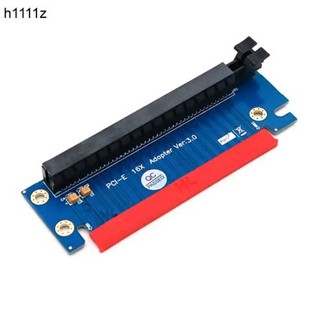 Pci E Express 16x 90 Degree Adapter Riser Card For 2u Computer Server