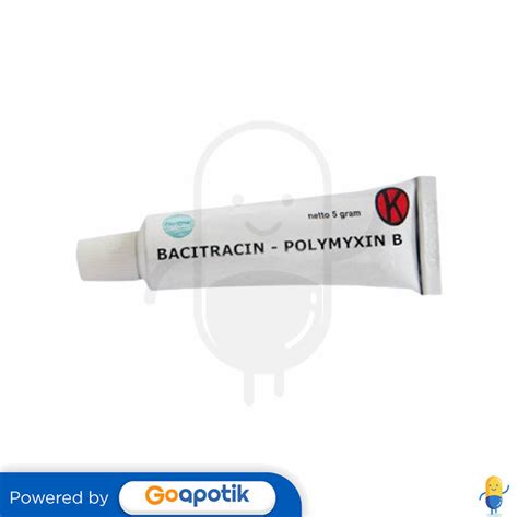 Bacitracin Polymyxin B Indofarma Salep 5 Gram Kegunaan Efek Samping