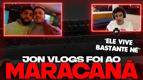 REACT DO RENATINHO GABIGOL CONVIDA JON VLOGS PRO JOGO DO FLAMENGO