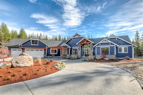 Mountain Craftsman Home Plan with Bonus Room and Optional Exterior ...