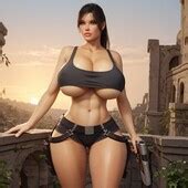 AI Generated Lara Croft Treasure Booty Porn Comics Sex Games SVSComics