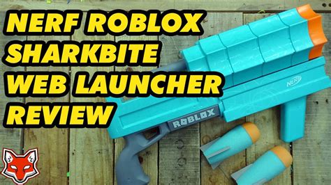 REVIEW Nerf Roblox SharkBite Web Launcher Unboxing YouTube