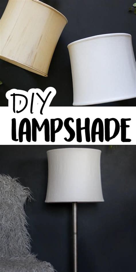 Diy Lampshade Recover Before And After Artofit