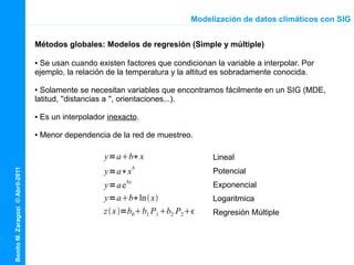 Modelizacion De Variables Climaticas Con Sig Ppt Descarga Gratuita