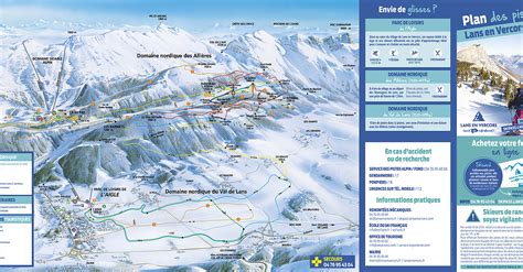 Bergfex Plan Des Pistes Lans En Vercors Les Alli Res Val De Lans