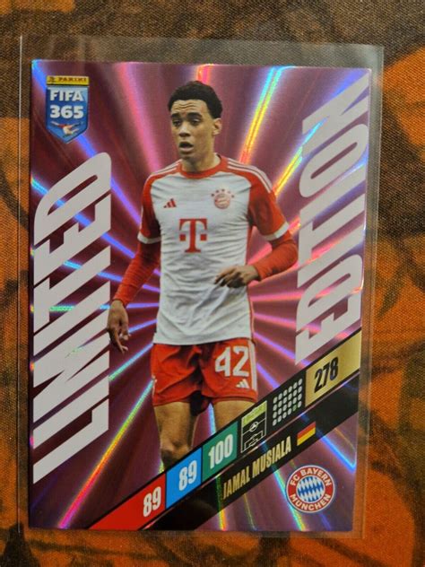 Jamal Musiala Panini Fifa Adrenalyn Xl Trading Card Limited