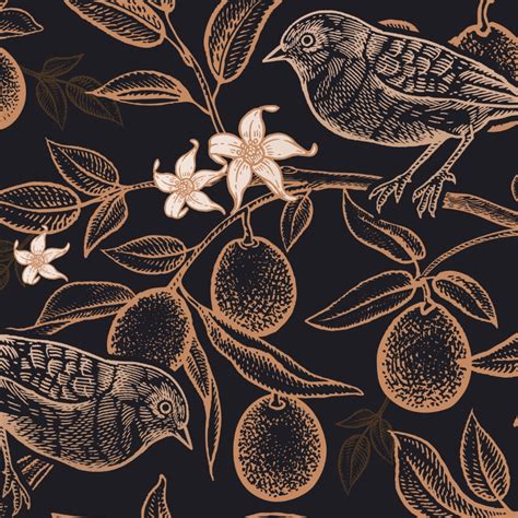 Moody Floral Wallpaper - Dark Garden Peel and Stick - The Wallberry