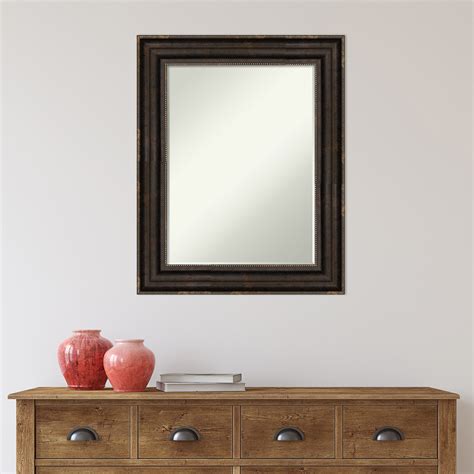 Alcott Hill® Yaovi Rectangle Wood Wall Mirror Wayfair