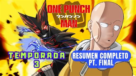 One Punch Man TEMPORADA 3 Manga Narrado COMPLETO Pt Final